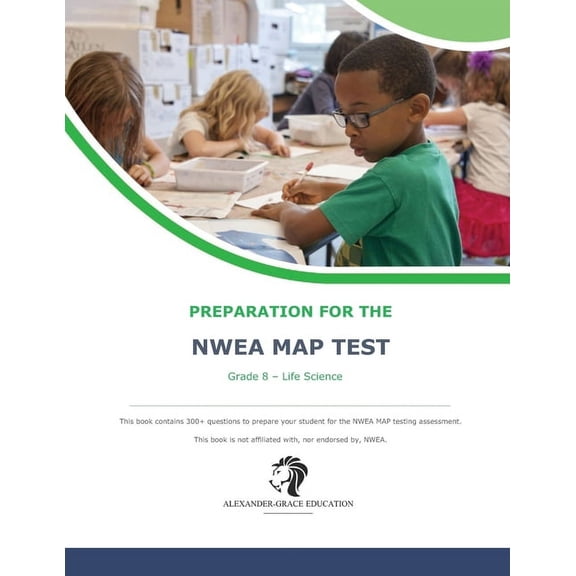 Nwea Map Test Preparation: NWEA Map Test Preparation - Grade 8 Life Science (Paperback)