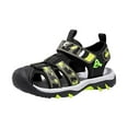 thumbnail image 1 of Nwiuh Boys Girls Sports Sandals Summer Kids Closed Toe Outdoor Sandals Athletic Water Shoes Sandals Child Pool Beach Sandals Quick Drying Slip Resistant(Green, 11), 1 of 9
