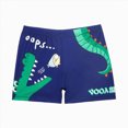 thumbnail image 1 of Nwiuh Boys Swim Trunks Toddler Swim Shorts Swimming Boxer Briefs Blue for Size 6-7 Years, 1 of 5
