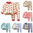 thumbnail image 1 of Nwiuh Toddler Baby Boy Fall Outfits Funny Print Clothes Set 6 12 18 24 Months Sweatshirt pant set Infant Clothes 2T 3T (Pink, 3-6 Months), 1 of 4