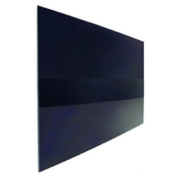 Nxa Series Upper Door Panel - Black Plexiglass - 636216