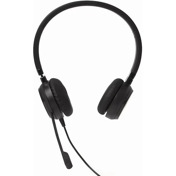 Nxt Technologies NX59468 UC-2000 Noise-Canceling Stereo USB Headset, Black