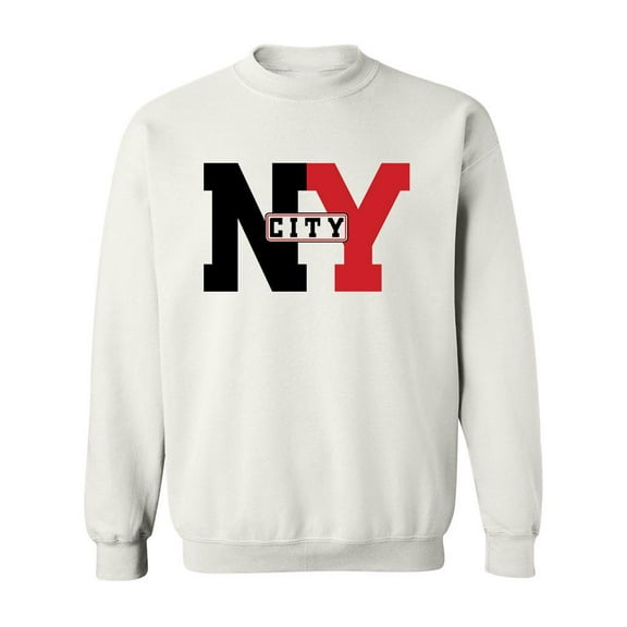 Ny City Slogan Sweatshirt Men -Image by Shutterstock, Male 4X-Large