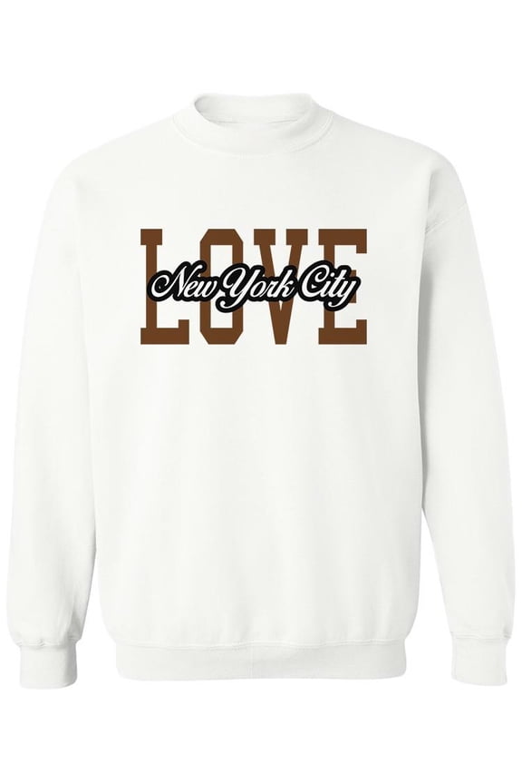 Ny Love  Sweatshirt Men -Image by Shutterstock, Male Large