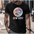thumbnail image 1 of Ny Sports Teams Two Sided City Pride Fan Outfit Design Unisex T-Shirt, up to size 5XL, 1 of 2