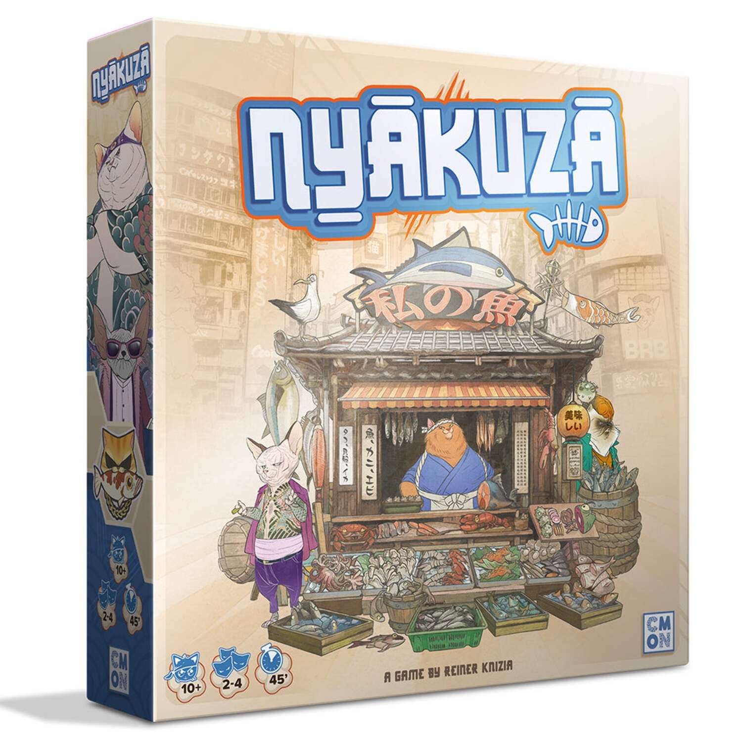 Nyakuza Family Strategy Board Game for Ages 10+, from Asmodee