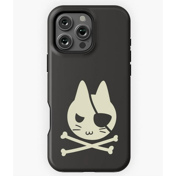 Nyan Pirate Cat with Eyepatch M2780 Phone Case for iPhone 17 16 15 14 13 12 11 Pro Max
