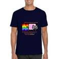 thumbnail image 1 of Nyan Rainbow Cat Pop Tart Flying Space Meme Internet T-Shirt, for men & women, up to size 5XL, 1 of 3