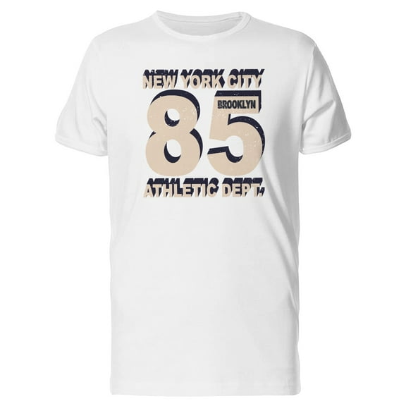 Nyc 85 Athletic Dept Tee Men's -Image by Shutterstock