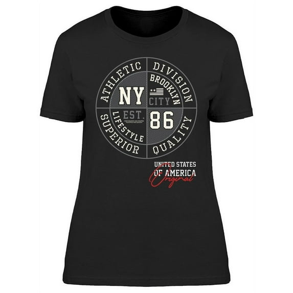 Nyc Athletic Division Design T-Shirt Women -Image by Shutterstock, Female x-Large