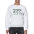 thumbnail image 1 of Nyc Brooklyn College Style Sweatshirt Men -Image by Shutterstock, Male x-Large, 1 of 4