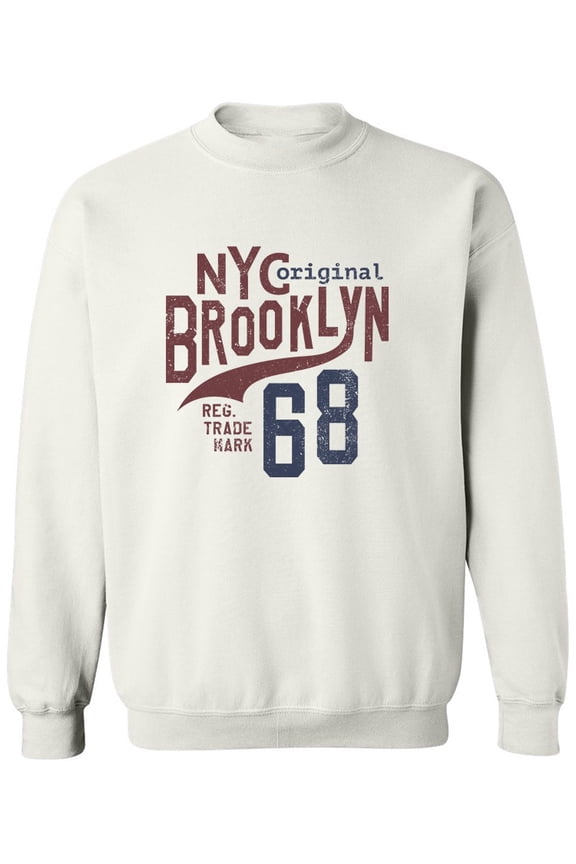 Nyc Brooklyn Original Sweatshirt Men -Image by Shutterstock, Male 4X-Large