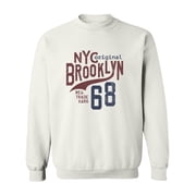 Nyc Brooklyn Original Sweatshirt Men -Image by Shutterstock, Male Large