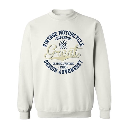 Nyc Legendary Riders Sweatshirt Men -Image by Shutterstock, Male Small