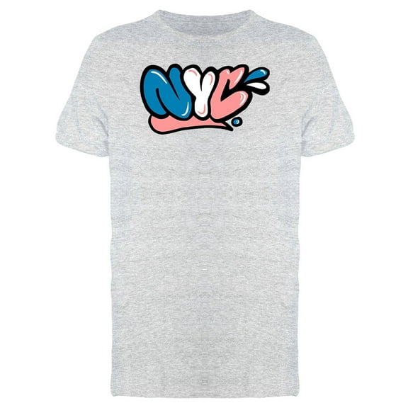 Nyc New York City Graffiti Style Tee Men's - Men T-Shirt, Small