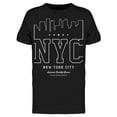 thumbnail image 1 of Nyc New York City Lettering Logo T-Shirt Men -Image by Shutterstock, Male x-Large, 1 of 2