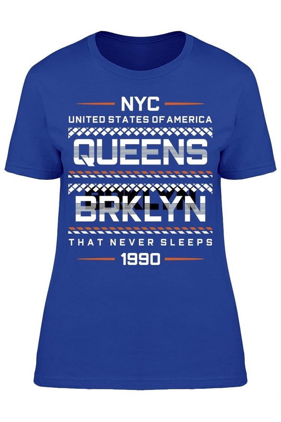 Nyc, Queens/brklyn T-Shirt Women -Image by Shutterstock, Female Medium