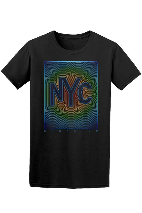 Nyc Rainbow Circle T-Shirt Men -Image by Shutterstock, Male Small