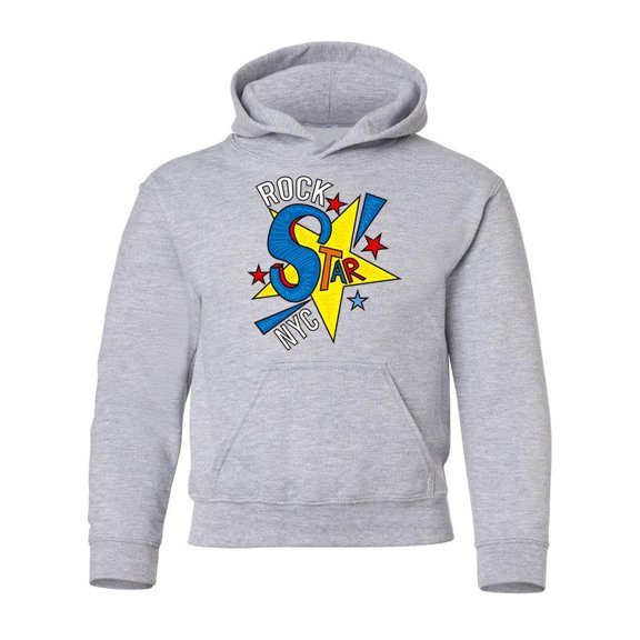 Nyc Rock Star Hoodie Juniors -Image by Shutterstock, Small