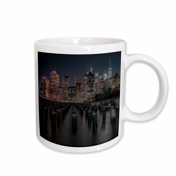 3drose, Nyc Skyline, 11oz Mug