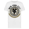 thumbnail image 1 of Nyc Slogan In Circle Shape T-Shirt Men -Image by Shutterstock, Male Large, 1 of 2
