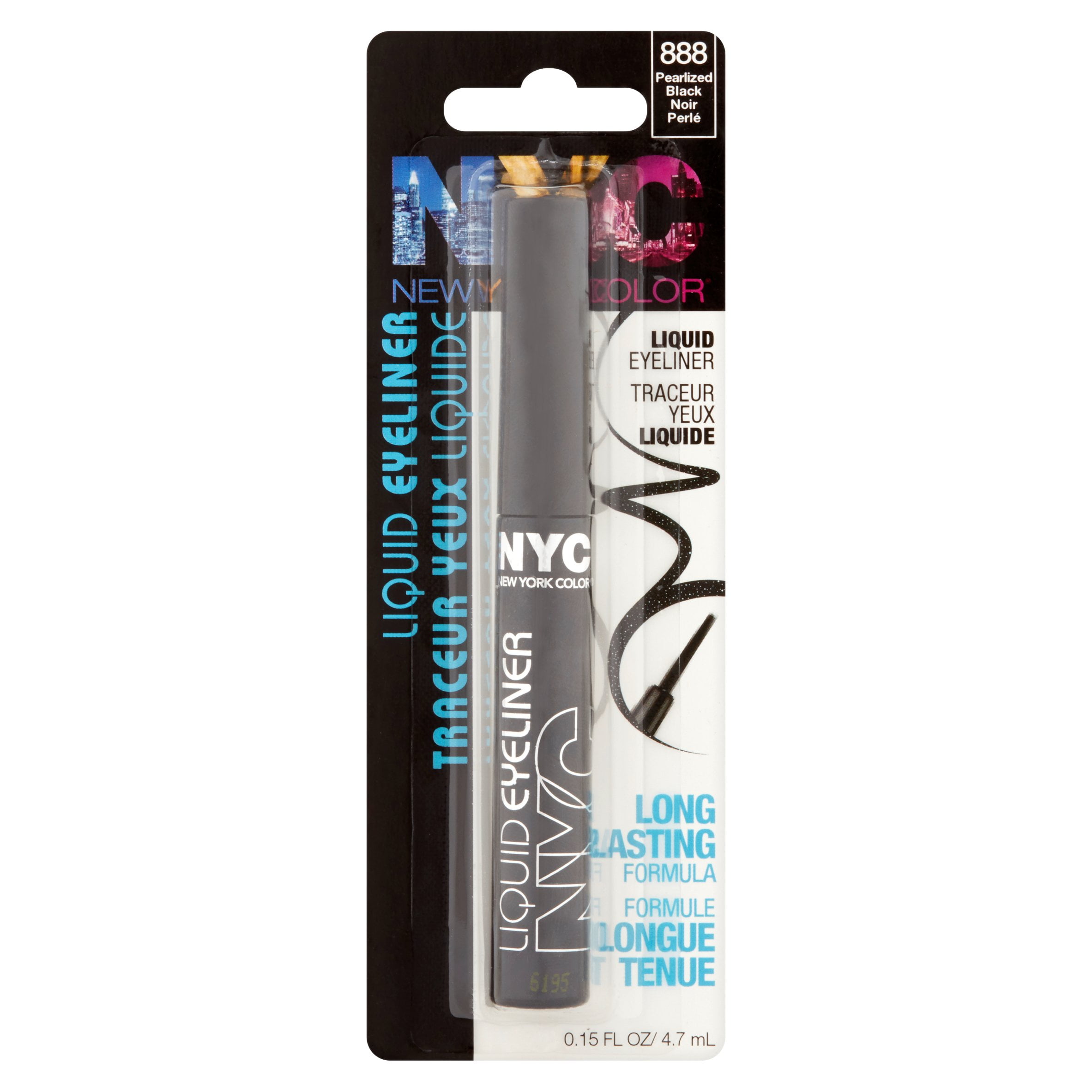 Nyc New York Color Liquid Eyeliner 888