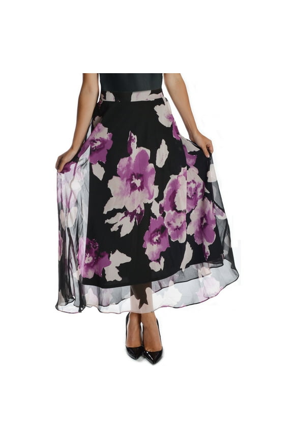 Nycc Women's Printed Maxi Skirt