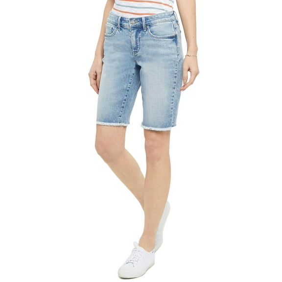 Nydj Frayed Hem Boyfriend Jean Shorts Shor Quinta 16