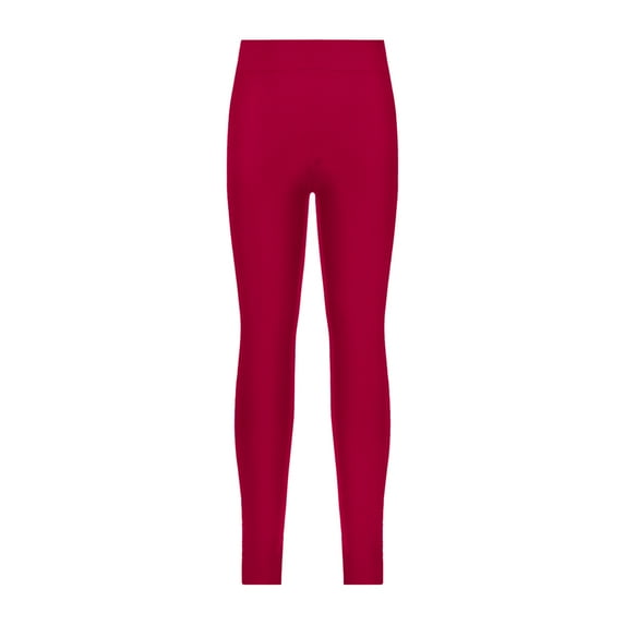 Nyeemya Girls Kids Stretch Athletic Leggings Yoga Active Tumbling Tights Pants for Gymnastic Leotard Burgundy 10