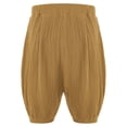 thumbnail image 1 of Nyeemya Infant Baby Girls Boys Soft Cotton Linen Shorts Bloomers Toddler Summer Breathable Loose Ginger 100, 1 of 5