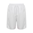 thumbnail image 1 of Nyeemya Kids Basketball Mesh Shorts Boys Sport Knee Length Bottoms Inner Drawstring Booty Shorts Gym White 24, 1 of 7