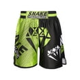 thumbnail image 1 of Nyeemya Kids Boys Contrast Color Stylish Printed Sport Shorts Elastic Waistband Boxer Shorts Hot Type E L/110, 1 of 7