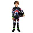 Nyeemya Kids Racing Suit Long Sleeve Full Body Motocross Jumpsuit for ...