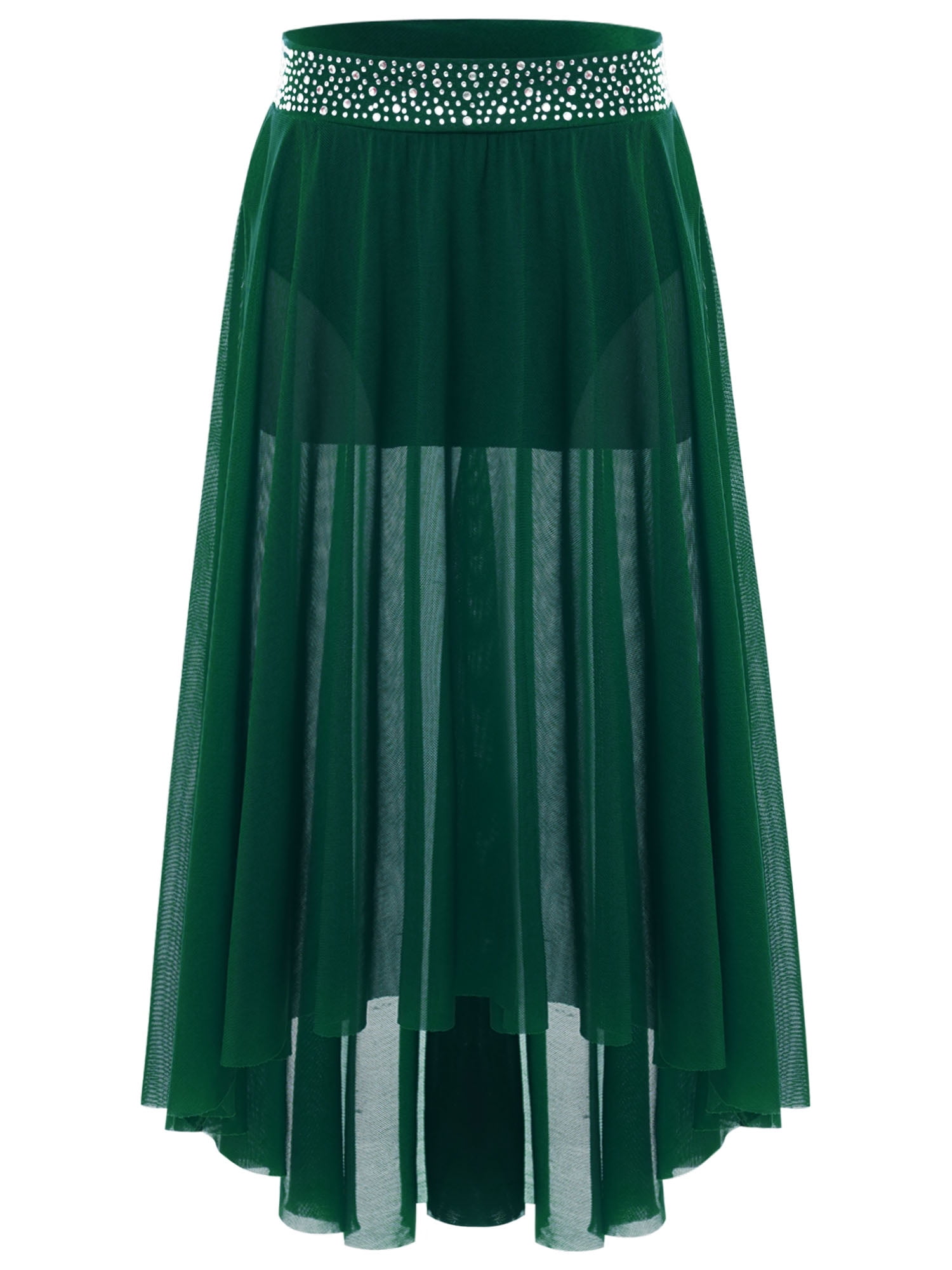 Nyeemya Lyrical Dance Skirt for Girls Jazz Ballet Dance Modern ...