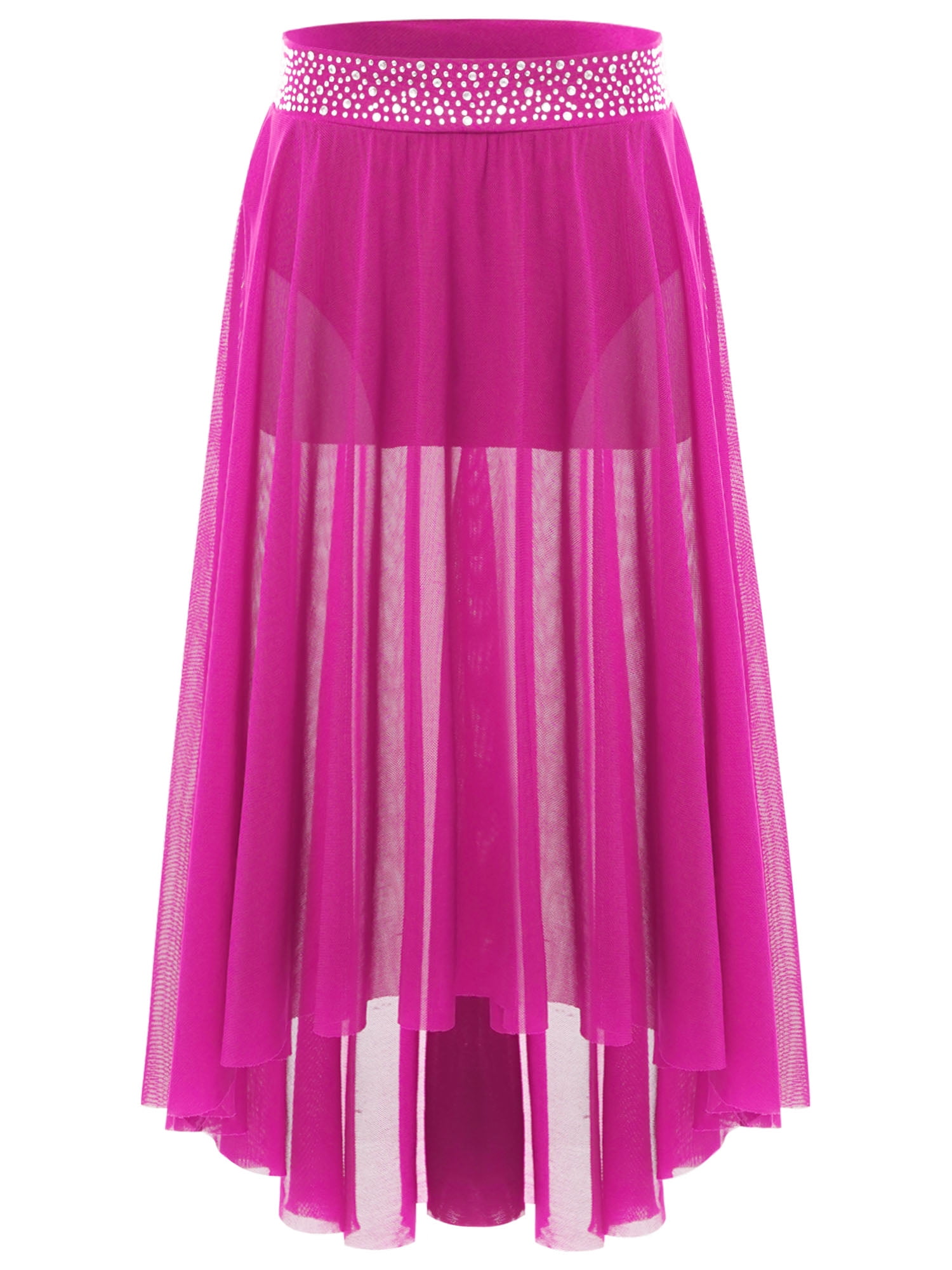 Nyeemya Lyrical Dance Skirt for Girls Jazz Ballet Dance Modern ...