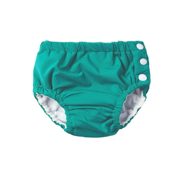 Nyeemya Toddler Baby Boys Girls Washable Swim Diaper Unisex Solid Color Swimming Trunks Infant Green 80