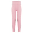 thumbnail image 1 of Nyeemya Yoga Active Leggings for Girls Running Gym Pants Dance Ballet Tight Bottoms Dancewear Pink 150, 1 of 5