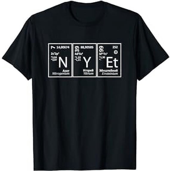 Nyet Russian No Word Funny Chemistry Science Pun Meme T-Shirt - Walmart.com