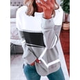 thumbnail image 1 of Nyfairy Women Crew Neck Long Sleeve Casual Sweatshirt, 1 of 4