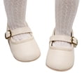 thumbnail image 1 of Nygoyerh Baby Girl Princess Shoes Lightweight Mary Jane Flats Wedding Dress Shoes with Non-Slip Rubber Sole, 1 of 5