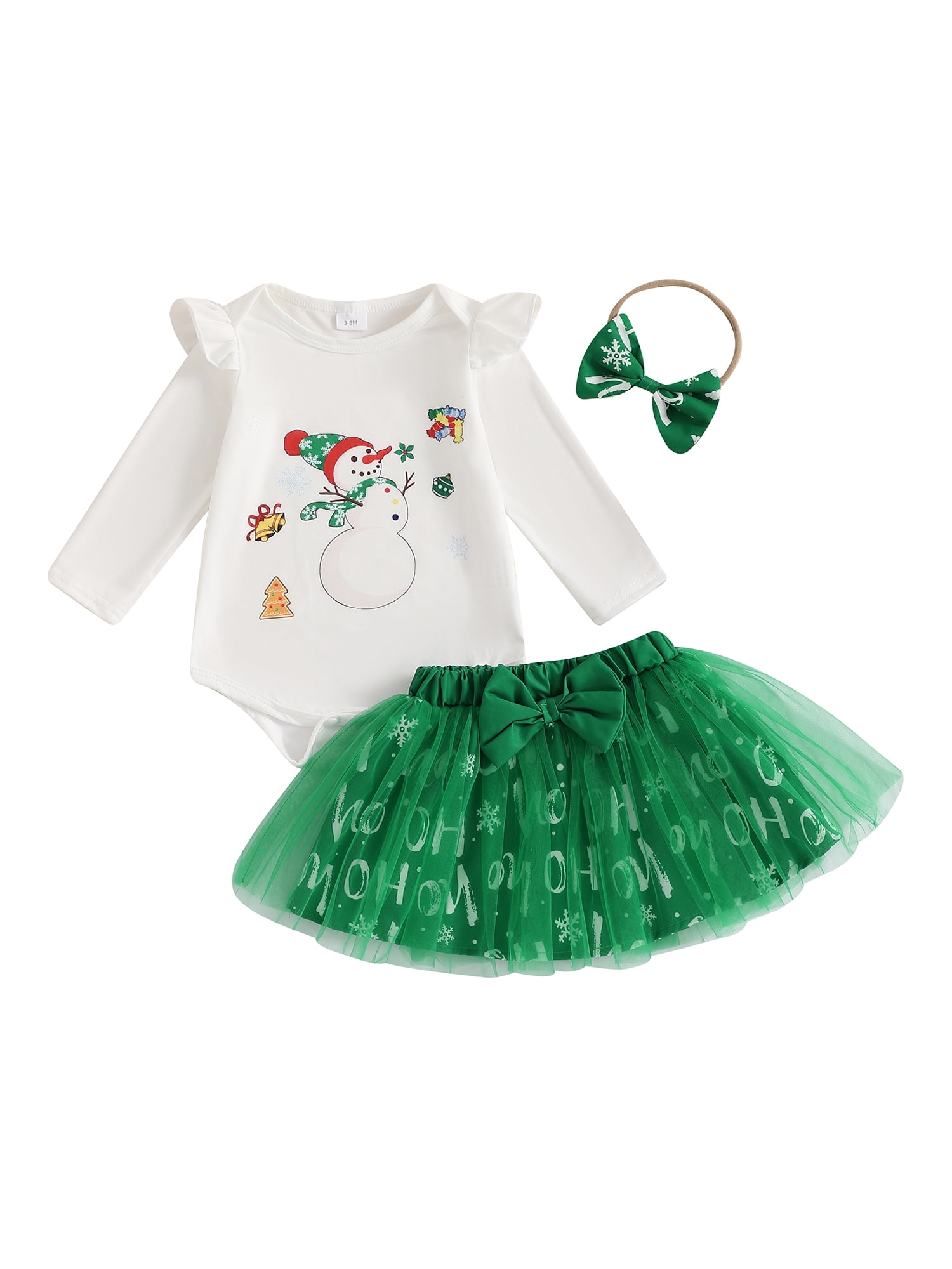 Kids Winter Romper -  Bow  - KR12 main image 1