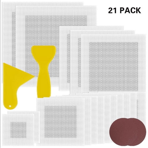 Keyohome Drywall Repair Kit,21 pack Drywall Patch Kits,4/6/8 inch Wall Repair Patch Kit,Hole Patch Repair for Dry Wall,Wall Hole Repair Kit
