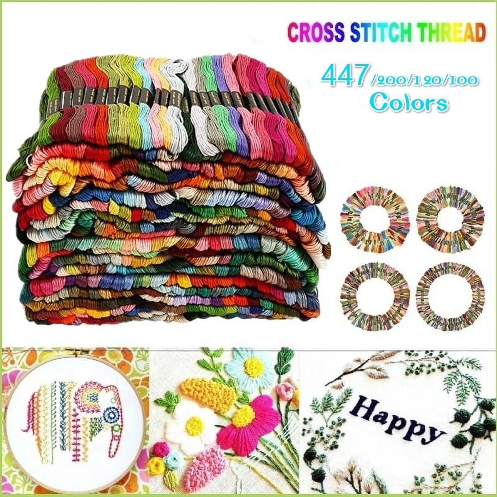 DMC COLORCRD Needlework Threads 12-Page Printed Color Card - Walmart.com