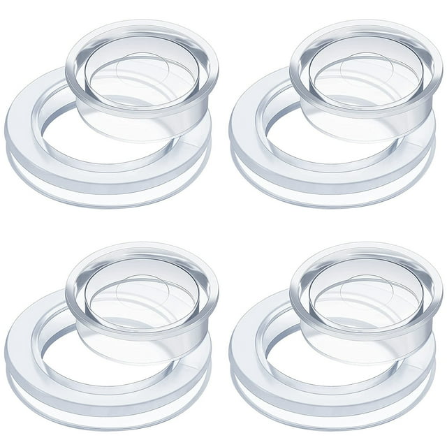 Nyidpsz 4PCS Umbrella Hole Ring Patio Table Umbrella Hole Ring and Cap