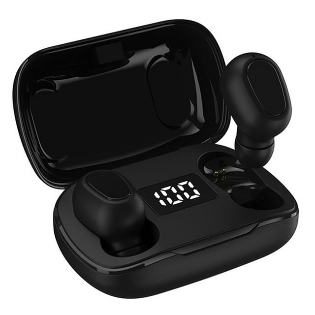 Nyidpsz 5.0 Headset TWS Earphones Stereo Earbuds with Charging Box