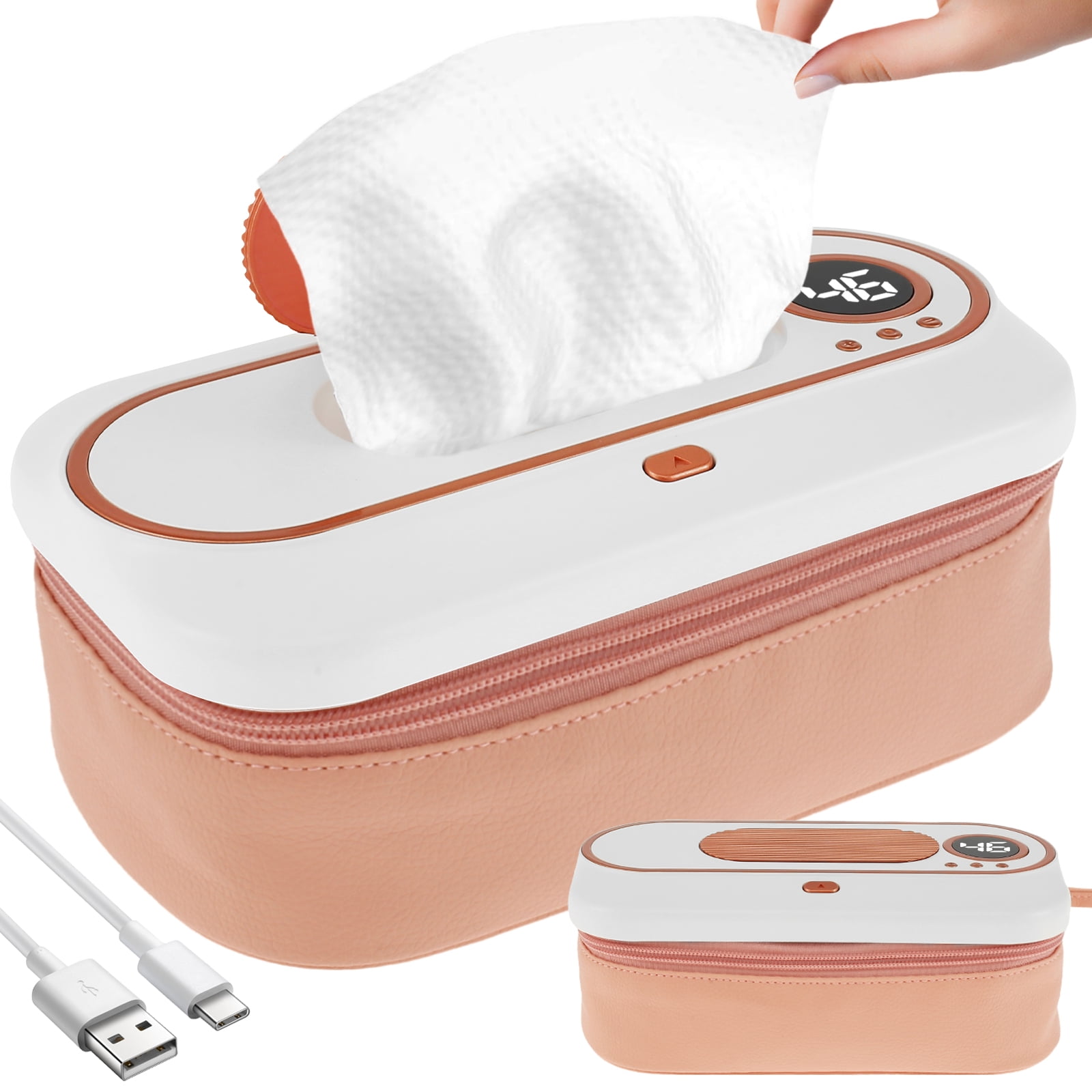 Nyidpsz Baby Wipe Warmer Baby Wipe Heater Large Capacity Smart Wet