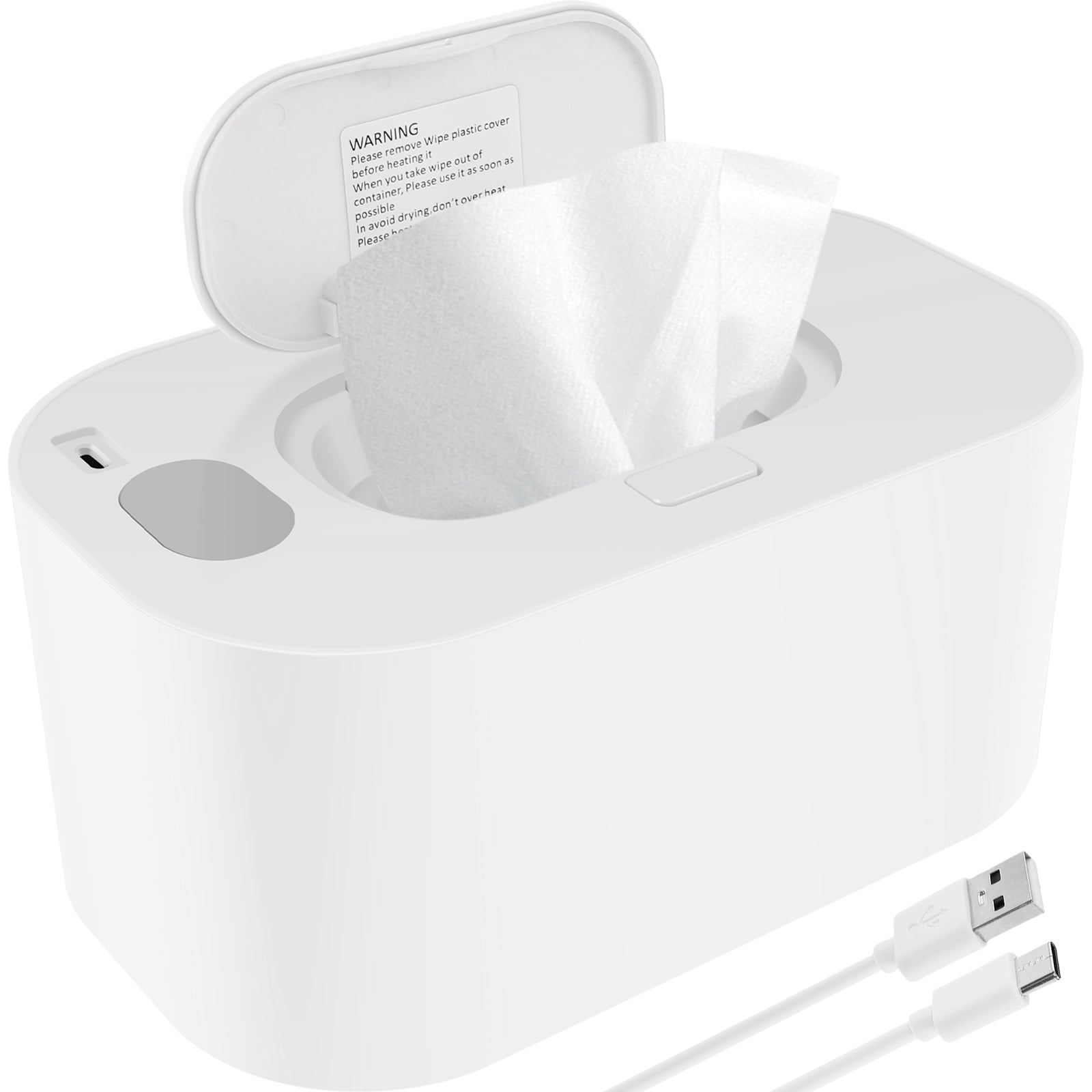 Nyidpsz Baby Wipe Warmer Thermostat Baby Wipe Heater Portable Baby