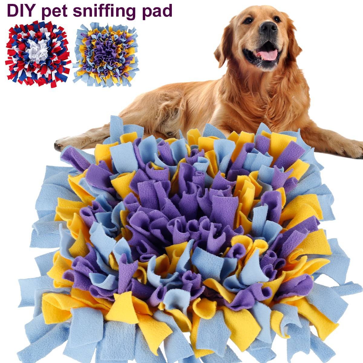 A Medium Treat Mat Snuffle Mat Dog Toyenrichment Activityfor Dogs and  Puppiesslow Feeding Foraging scent Work Training Dog Gifts 