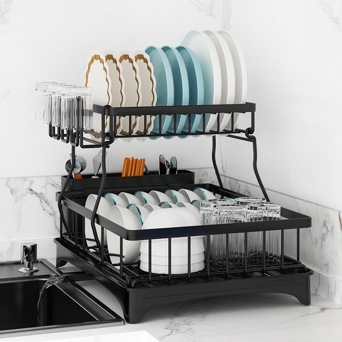Dish drainer rust proof sale