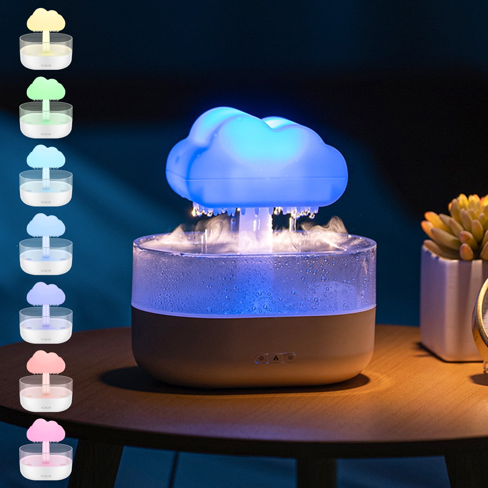 Nyidpsz Home Humidifier,Rain Cloud Humidifier,Cloud Humidifier Rain